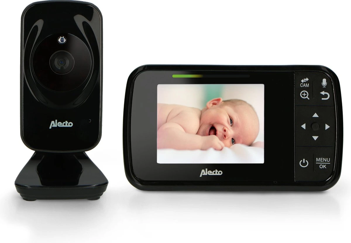 Alecto DVM135BK - Babyfoon Met Camera - Temperatuurweergave - Zwart 12 Alecto DVM135BK - Babyfoon Met Camera - Temperatuurweergave - Zwart - Afbeelding 12