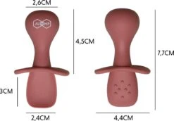 JU&MP Kinderbestek - Baby - Baby Lepeltjes - Baby Bestek - BPA-Vrij - 4 Stuks -Pasgeborenen En Jonge Kinderen 1200x836 4
