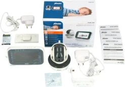 Alecto DVM-200 - Babyfoon Met Camera - Op Afstand Beweegbaar - Wit -Pasgeborenen En Jonge Kinderen 1200x838 1