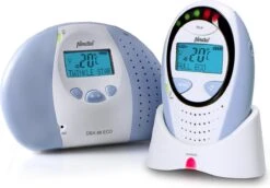 Alecto DBX-88 ECO - Full Eco DECT Babyfoon Met Display - Blauw