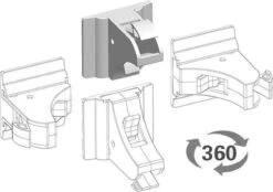 Merkloos Magnetisch Kinderslot - 10 Sloten + 2 Magneetsleutel - Baby Beveiliging - Kast, Deur En Lade Slot – Baby Veiligheid Magneten -Pasgeborenen En Jonge Kinderen 1200x845 3