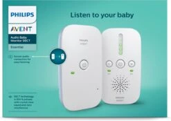 Philips Avent SCD503/26 - Babyfoon Met DECT-verbinding -Pasgeborenen En Jonge Kinderen 1200x848