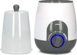 Alecto BW-512 CAR+ - Flessenwarmer 500W - Snelle Opwarming En Sterilisatie Thuis En Onderweg - Geleverd Met 12V Auto Adapter En Stoomkap - Wit -Pasgeborenen En Jonge Kinderen 1200x857