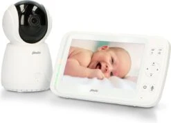 Alecto DVM-275 - Babyfoon Met Camera - Temperatuurweergave - Wit