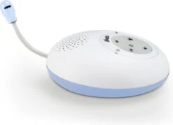 Alecto DBX-112 - Full Eco DECT Babyfoon Met Display - Wit/Blauw -Pasgeborenen En Jonge Kinderen 1200x868 3