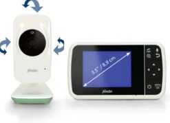 Alecto DVM135 - Babyfoon Met Camera - Temperatuurweergave - Wit -Pasgeborenen En Jonge Kinderen 1200x870 2