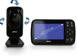 Alecto DVM149 - Babyfoon Met Camera - Temperatuurweergave - Zwart -Pasgeborenen En Jonge Kinderen 1200x870 4