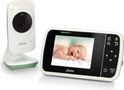 Alecto DVM135 - Babyfoon Met Camera - Temperatuurweergave - Wit