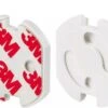 Merkloos 20x Stopcontact Beveiliging – Bescherming Stopcontact – Veiligheid Voor De Baby – Zelfklevend – EU Stopcontact - Wit