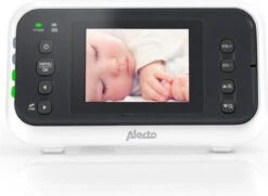 Alecto DVM-75 - Babyfoon Met Camera - Temperatuurweergave - Wit -Pasgeborenen En Jonge Kinderen 1200x878 1
