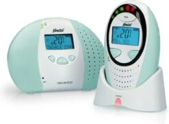 Alecto DBX-88MT - Full Eco DECT Babyfoon Met Display - Mintgroen -Pasgeborenen En Jonge Kinderen 1200x878 2