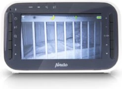 Alecto DVM-200 - Babyfoon Met Camera - Op Afstand Beweegbaar - Wit -Pasgeborenen En Jonge Kinderen 1200x879