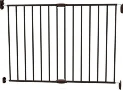 Noma Extending Metal Gate Black (62 Cm - 102 Cm) -Pasgeborenen En Jonge Kinderen 1200x879 5