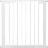 BabyDan - Premier- PLUS - Wit - Klemhek Met 4 Spijlen H 72cm Br 99 Tot106 3cm Zonder Boren