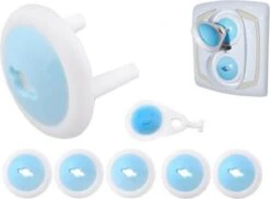 Merkloos 7-delige Stopcontact Beschermer Set - Kinderbeveiliging - Stopcontactbeschermers / Beveiligers - Stopcontactbeveiliger -Pasgeborenen En Jonge Kinderen 1200x885