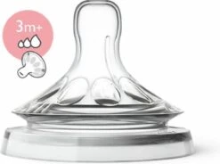 Philips Avent SCF045/27 Natural Speen - 3m+ - 2stuks -Pasgeborenen En Jonge Kinderen 1200x893 1
