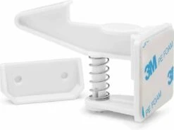 Kinderslot Kastjes - 6 Stuks - Wit - Kinderslot - Kinderslot Kast - Kinderslot Deur - Kinderslot Lade - Kinderslot Keukenkastje