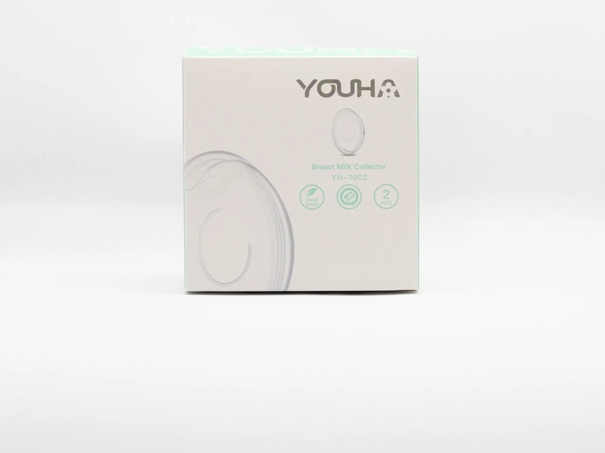 Youha® - Lekschalen - Borstschalen - Moedermelk Collector - Opvangen Van Borstmelk - Afkolven - BPA Vrij - Orgineel Youha Product - Set Van 2 Stuks 2 Youha® - Lekschalen - Borstschalen - Moedermelk Collector - Opvangen Van Borstmelk - Afkolven - BPA Vrij - Orgineel Youha Product - Set Van 2 Stuks - Afbeelding 2
