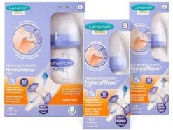 Lansinoh 160 Ml Natural Wave Fles 75860 -Pasgeborenen En Jonge Kinderen 1200x902 1
