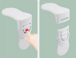 Kinderslot Kastjes - Kinderslot - (2 STUKS) - Kastslot - Lade Slot - Baby Veiligheid - Baby Lock - Zelfklevend -Pasgeborenen En Jonge Kinderen 1200x909 3