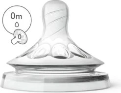 Philips Avent Natural Babyfles – SCF030/27 Babyfles (0m+) Voor Langzame Toevoer – 2 Stuks -Pasgeborenen En Jonge Kinderen 1200x916 3