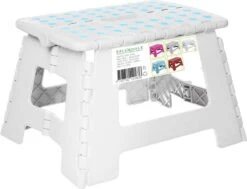 Kinder Opstapje Inklapbaar Wit - Splendole Toiletkrukje Opstapkrukje - 100 Kg