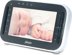 Alecto DVM-200 - Babyfoon Met Camera - Op Afstand Beweegbaar - Wit -Pasgeborenen En Jonge Kinderen 1200x921