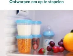 Gold Kids Moedermelk Bewaarbekers Voor Babyvoeding – Compleet Pakket Inclusief Adapter En Speen - Bewaarbakjes -Pasgeborenen En Jonge Kinderen 1200x929 1