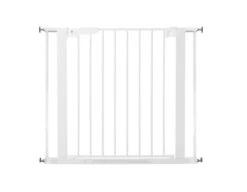 BabyDan Traphekje Zonder Boren Deurhekje Klemhekje Premiergate Wit Metaal 73.5 Tot 93.3 Cm