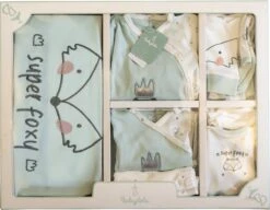 Merkloos 100% Katoen Fox Newborn Baby Kleding Set 6 Delig - Mint Groen - Geschkenkset - Pasgeboren Set - Organic 13 Merkloos 100% Katoen Fox Newborn Baby Kleding Set 6 Delig - Mint Groen - Geschkenkset - Pasgeboren Set - Organic -Pasgeborenen En Jonge Kinderen 1200x933 4