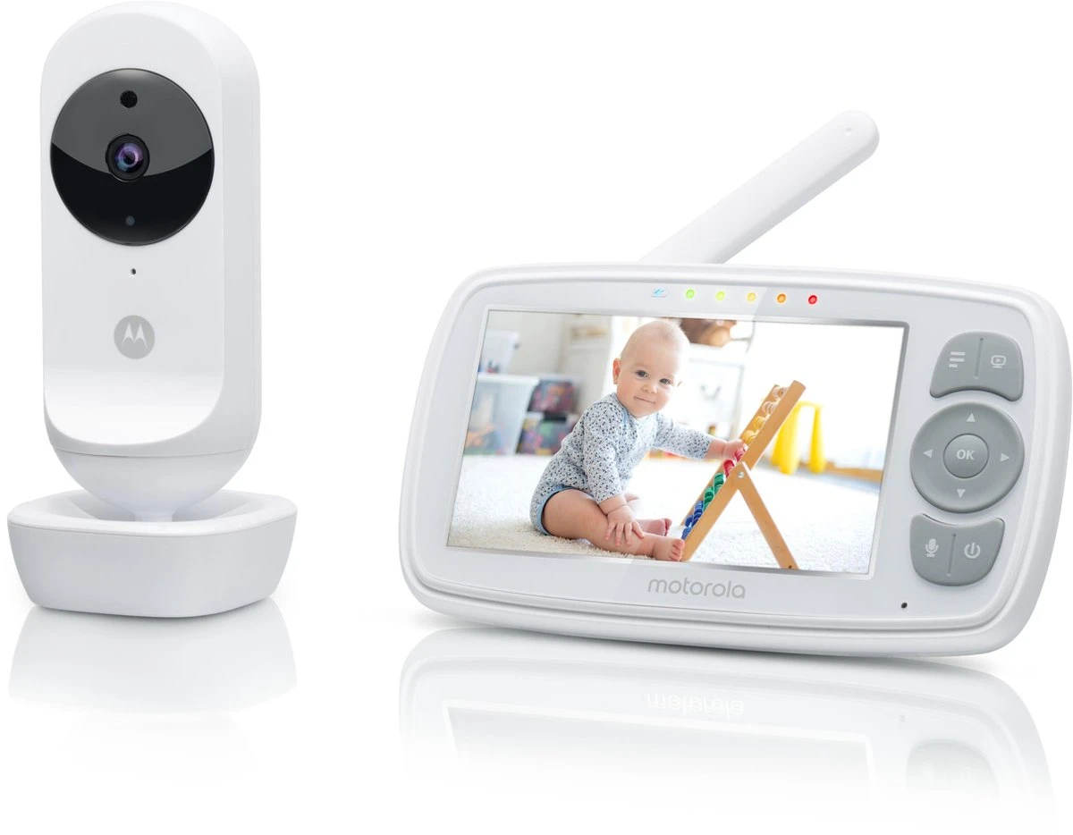 Motorola Ease 34 - Babyfoon Met Camera - Nachtzicht - Terugpraatfunctie - Zoom - Kamertemperatuur 2 Motorola Ease 34 - Babyfoon Met Camera - Nachtzicht - Terugpraatfunctie - Zoom - Kamertemperatuur - Afbeelding 2