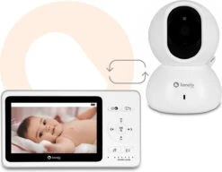 Premium Lionelo Babyline 8.2 - Babyfoon - Bereik Tot 300m - Lange Batterijduur - Spraakactivering - Temperatuursensor -Pasgeborenen En Jonge Kinderen 1200x935 4