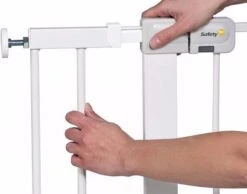 Safety 1st 14cm Verlengstuk Easy Close Traphekje - Metal White -Pasgeborenen En Jonge Kinderen 1200x942 3
