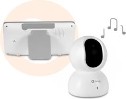 Premium Lionelo Babyline 8.2 - Babyfoon - Bereik Tot 300m - Lange Batterijduur - Spraakactivering - Temperatuursensor -Pasgeborenen En Jonge Kinderen 1200x942 4