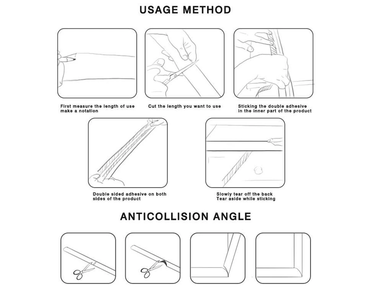 Merkloos Stootrand Foam | Tafelbeschermer | Kids/kinder Safety | Baby Safety | Veiligheid | Tafelhoek | Tafelrand | Omrander | Stootkussen | Stootrand | Ledikant 3 Merkloos Stootrand Foam | Tafelbeschermer | Kids/kinder Safety | Baby Safety | Veiligheid | Tafelhoek | Tafelrand | Omrander | Stootkussen | Stootrand | Ledikant - Afbeelding 3