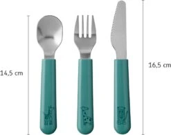 Mepal Mio – Kinderbestekset 3 –delig – Bestaat Uit Een Mes, Vork En Lepel– Sailors Bay - Ideaal Voor Peuters En Kleuters – Kinderbestek -Pasgeborenen En Jonge Kinderen 1200x949 5