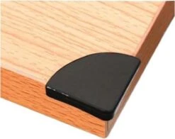 FSW-Products - 4 Stuks - Siliconen Tafel Hoekbeschermers Set - Zwart - Tape - Tafelhoek Beschermers - Beschermhoeken - Veiligheid - Zelfklevende Tafelhoek Beschermers - Tafelhoekjes Bescherming