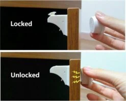 Merkloos 3M Magneetslot Baby - Beveiligingsset - Onzichtbaar - Geen Schroeven Nodig -Pasgeborenen En Jonge Kinderen 1200x955 4