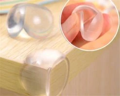 Baby Kind Zachte Doorzichtige Siliconen Tafel Beschermers Corner Guard