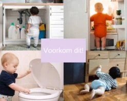 Kinderslot Kastjes - Zelfklevend Kinderslot - Dubbel Op Slot - Kinderslot Op Maat - Baby Veiligheid - 6 Stuks - Wit -Pasgeborenen En Jonge Kinderen 1200x960 20