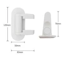 Merkloos Deurklink Vergrendeling - Baby Veilig - Baby Proof - Deurklinken Vergrendelen - Deurklink Vergrendelaar - Veiligheidsslot - Deurbeveiliging - Deuren - Kasten - Lades - Ramen - Kinderslot - Kinderbeveiliging - Hond & Kat Beveiliging - - Wit -Pasgeborenen En Jonge Kinderen 1200x962 4