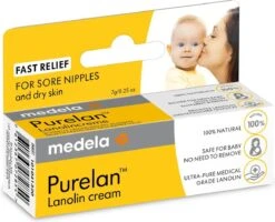 Medela Purelan Tepelzalf Lanoline Tepelcreme Snelle Verlichting Bij Pijnlijke Tepels - Tube 7gr -Pasgeborenen En Jonge Kinderen 1200x971 2