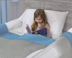 2x Bedrand - Uitvalbeveiliging Bed - Bedrand Baby - Bedrand Opblaasbaar - Bedhekje Peuter -Pasgeborenen En Jonge Kinderen 1200x971 5