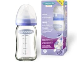 Lansinoh 160 Ml Glazen Fles 77140