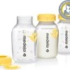 Medela Set Van 150 Ml BPA-vrije Moedermelkflesjes – Set Van 3 Flessen Voor Het Afkolven, Bewaren En Moedermelk Geven In Een Duurzaam, Vries- En Koelkastveilig Ontwerp