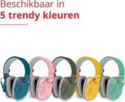 Alpine Muffy Kids Kinder Oorkap - Premium Gehoorbescherming Voor Kinderen Tot 16 Jaar - Verstelbare Oorbescherming Met Draagtas - 25 DB SNR - Mint -Pasgeborenen En Jonge Kinderen 1200x985 5