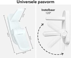 Merkloos Deurklink Vergrendeling Voor Kinderen / Huisdieren - Kinderslot Deur -Pasgeborenen En Jonge Kinderen 1200x989 3