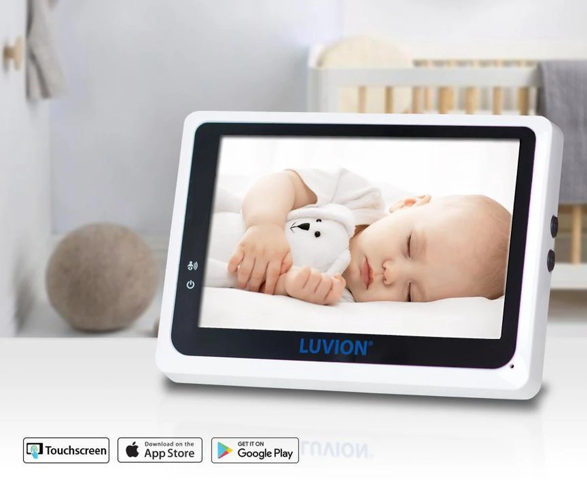 Luvion Grand Elite 3 Connect HD Wifi Babyfoon Met Camera én App - Premium Baby Monitor 2 Luvion Grand Elite 3 Connect HD Wifi Babyfoon Met Camera én App - Premium Baby Monitor - Afbeelding 2