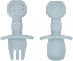 4 Setjes - Baby Bestek - Vork En Lepel - Kinderbestekset - Groen Blauw -Pasgeborenen En Jonge Kinderen 1200x997 7