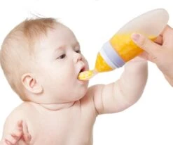 Baby Knijpfles - Baby Knijpfles Met Lepel - 90ml - Blauw - Feeding Spoon - Flesje Met Lepel - Knijpfles - Silicone - Babyfles - Roze -Pasgeborenen En Jonge Kinderen 1200x999 1